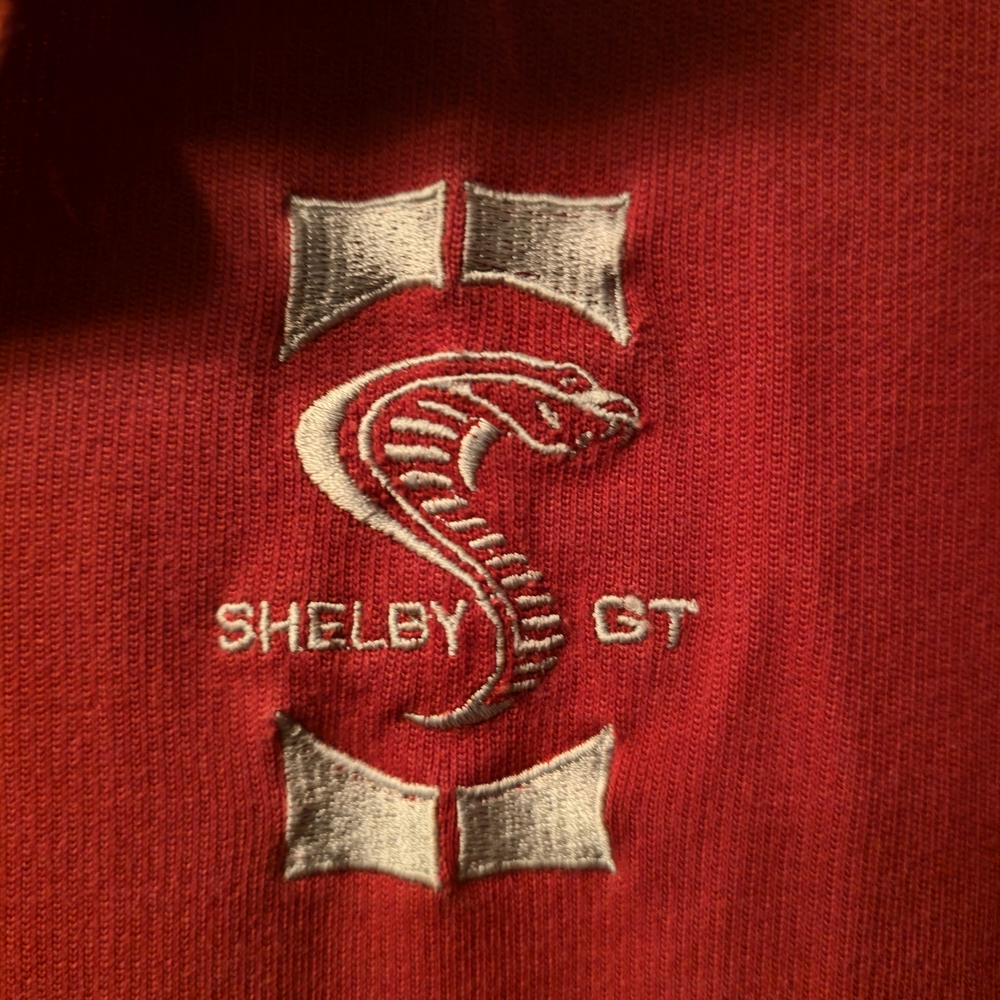 Official Carrol Shelby GT Red Polo Shirt